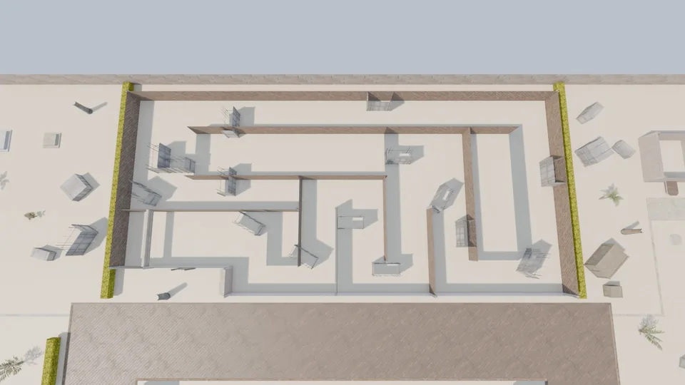 The start of Strafe on Dune