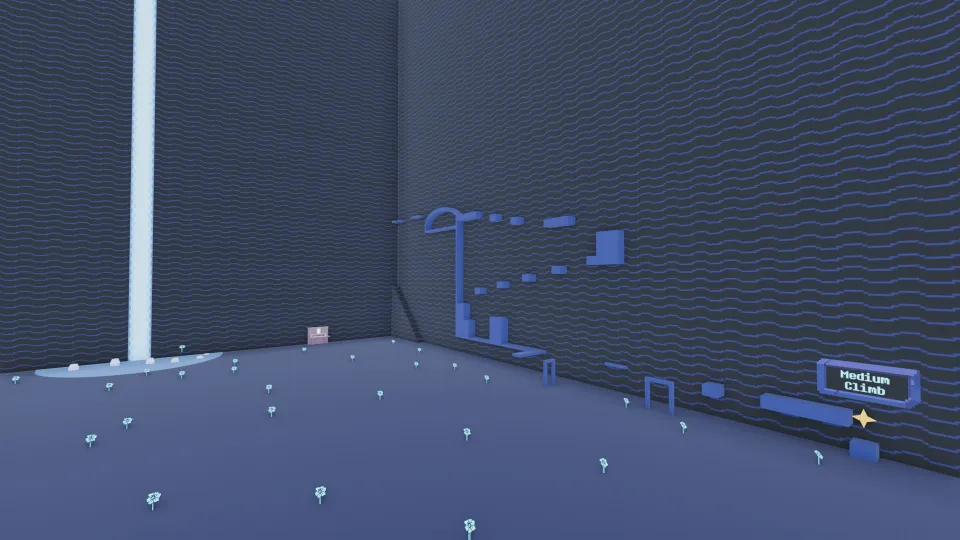 The start of Climb (medium) on Undertale